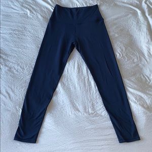 Navy Blue Ankle Length Leggins